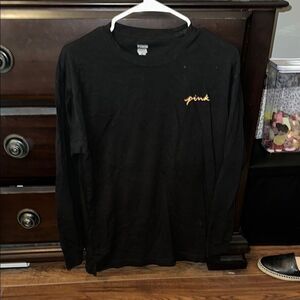 Pink Black 'Spooky' Long Sleeve Shirt